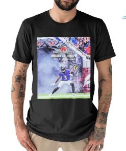 Official the AFC Championship Goes Through Baltimore Ravens January 28th 2024 At M And T Bank Stadium Shirt