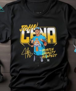 Official wWE John Cena Hustle, Loyalty Respect Marker Shirt