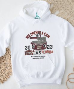 Official we Opened A Can Florida State Seminoles 30 Vs 23 Florida Gators Shirt