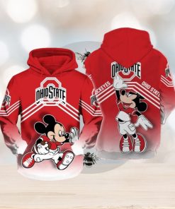 Ohio State Buckeyes All Over Print Hoodie