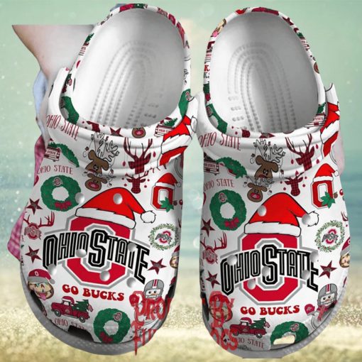 Ohio State Go Bucks Christmas Crocs