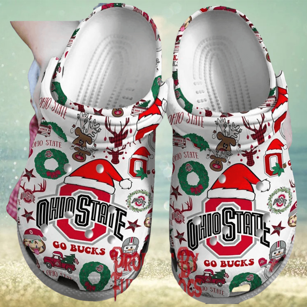 Ohio State Go Bucks Christmas Crocs Ohio State Go Bucks Christmas Crocs