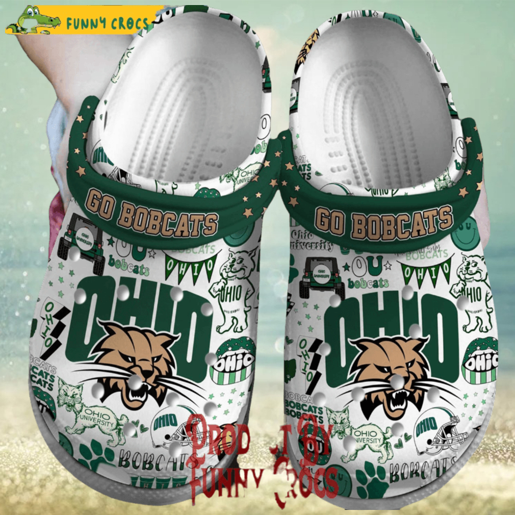 Ohio University Bobcats Football Crocs Shoes Ohio University Bobcats Football Crocs Shoes