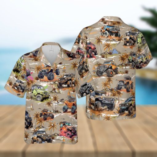 Okamoto Condoms Hawaiian Shirt and Shorts