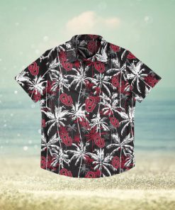 Oklahoma Sooners Black Floral Hawaiian Shirt