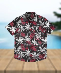 Oklahoma Sooners Black Floral Hawaiian Shirt