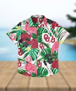 Oklahoma Sooners Flamingo Hawaiian Shirt