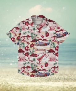 Oklahoma Sooners Thematic Stadium Print Hawaiian Shirt