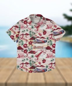 Oklahoma Sooners Thematic Stadium Print Hawaiian Shirt