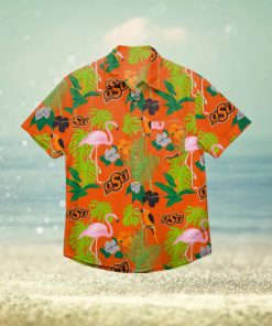 Oklahoma State Cowboys Floral Hawaiian Shirt