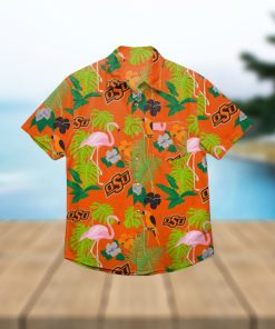 Oklahoma State Cowboys Floral Hawaiian Shirt