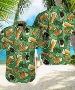 Oktoberfest Happy Beer Day Hawaiian Shirt Aloha Casual Shirt For Men And Women