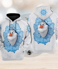 Olaf Frozen All Over Print Hoodie