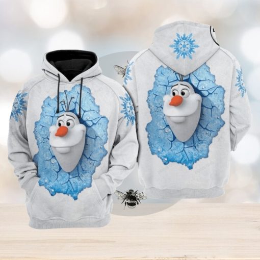 Olaf Frozen All Over Print Hoodie