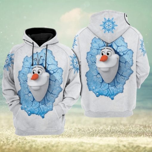Olaf Frozen All Over Print Hoodie