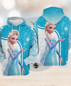 Olaf Frozen Blue And White Awesome 3D Hoodie
