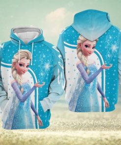 Olaf Frozen Blue And White Awesome 3D Hoodie