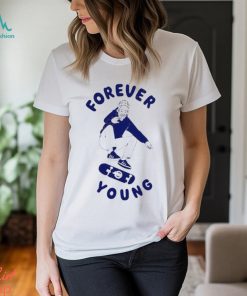 Old Man Skateboarding Forever Young Shirt
