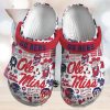 Ole Miss Go Rebs NCAA Football Crocs Shoes