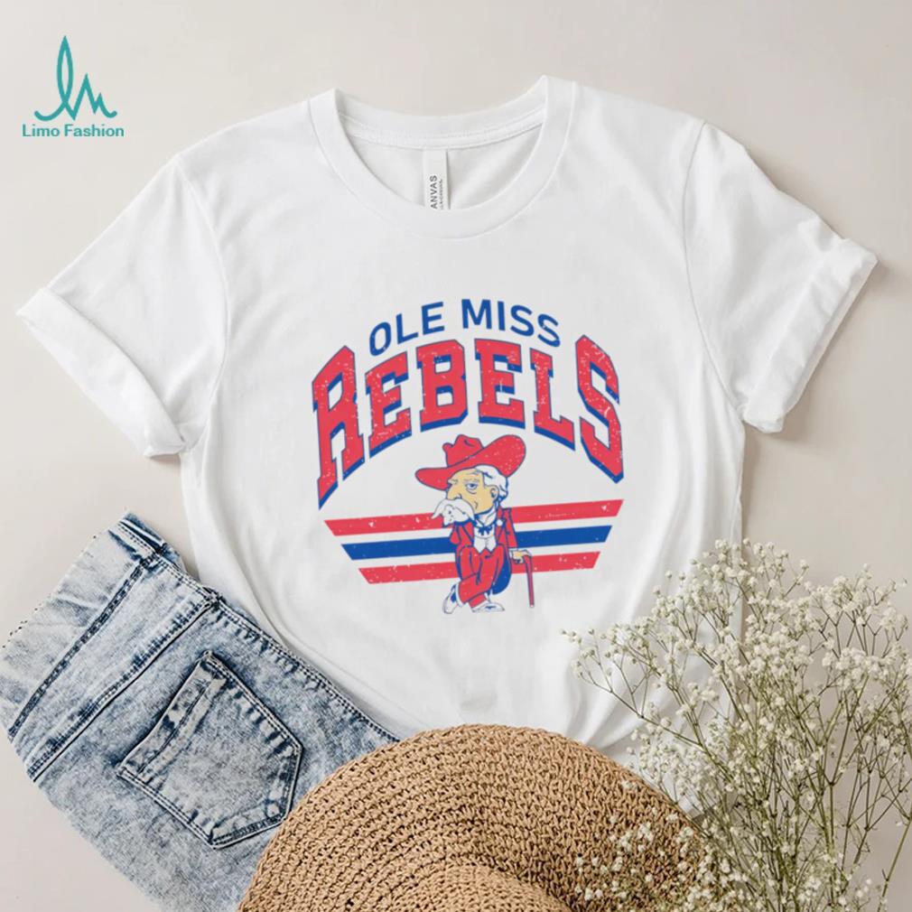 Ole Miss Rebels Colonel Reb mascot retro shirt Ole Miss Rebels Colonel Reb mascot retro shirt