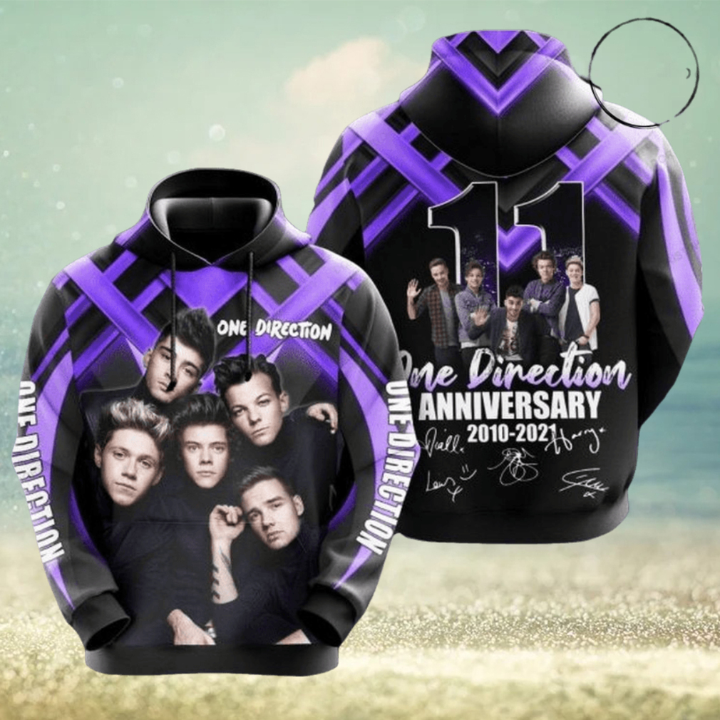 One Direction 11th Anniversary 2010 2021 Signature Design Gift For Fan Custom Ed All Over Print Hoodie One Direction 11th Anniversary 2010 2021 Signature Design Gift For Fan Custom Ed All Over Print Hoodie