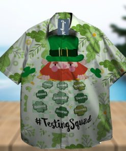 One Lucky Testing Squad St Patrick School Hawaiian Shirt