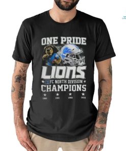 One Pride Lions NFC Champions 2023 Helmet Shirt