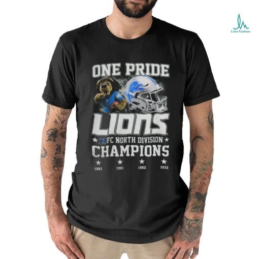 One Pride Lions NFC Champions 2023 Helmet Shirt
