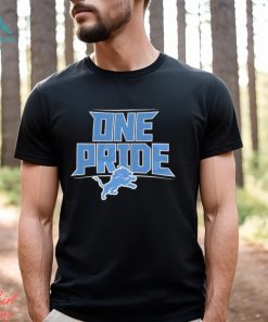 One Pride NFL Detroit Lions Logo Shirt