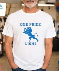 One pride Lions Detroit football shirt