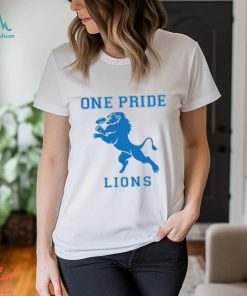 One pride Lions Detroit football shirt