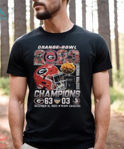 Orange Bowl Georgia Bulldogs Georgia Bulldogs Champions Shirt