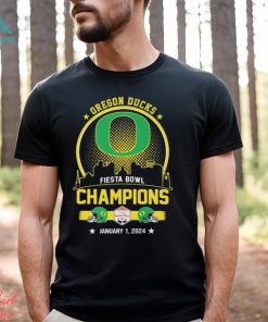 Oregon Duck Football Fiesta Bowl Champions January 1, 2024 Shirt