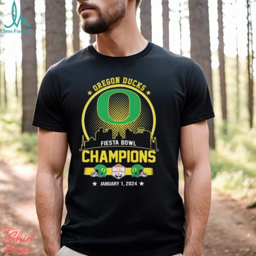 Oregon Duck Football Fiesta Bowl Champions January 1, 2024 Shirt