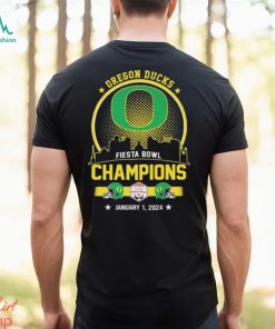 Oregon Duck Football Fiesta Bowl Champions January 1, 2024 Shirt