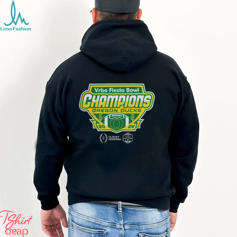 Oregon Ducks 2024 Fiesta Bowl Champions Shirt Black Oregon Ducks 2024 Fiesta Bowl Champions Shirt Black