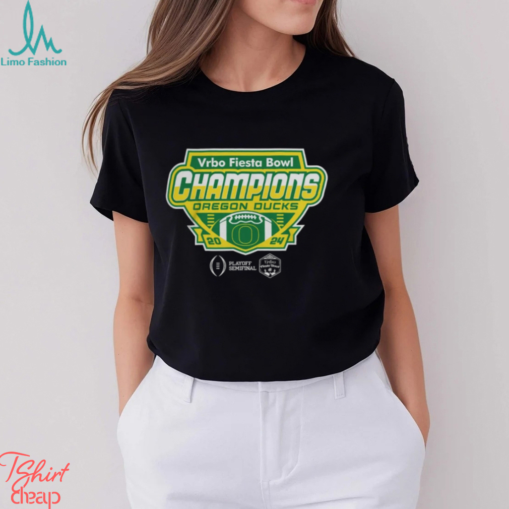 Oregon Ducks 2024 Fiesta Bowl Champions Shirt Black Oregon Ducks 2024 Fiesta Bowl Champions Shirt Black