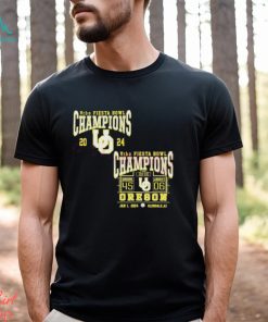 Oregon Ducks 2024 Fiesta Bowl Champions Shirt