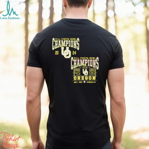 Oregon Ducks 2024 Fiesta Bowl Champions Shirt