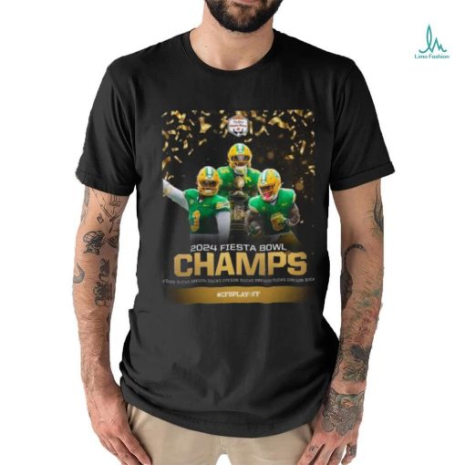 Oregon Ducks 2024 Fiesta Bowl Champions Vrbo Fiesta Bowl Shirt