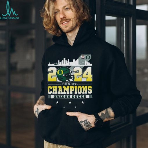 Oregon Ducks 2024 Fiesta Bowl Champions shirt