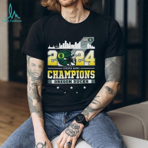 Oregon Ducks 2024 Fiesta Bowl Champions shirt