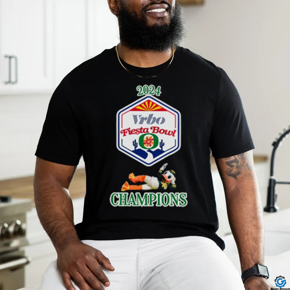 Oregon Ducks 2024 Vrbo Fiesta Bowl Champions Shirt Oregon Ducks 2024 Vrbo Fiesta Bowl Champions Shirt