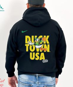 Oregon Ducks Basketball Nike Duck Town USA Shirt