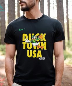 Oregon Ducks Basketball Nike Duck Town USA Shirt