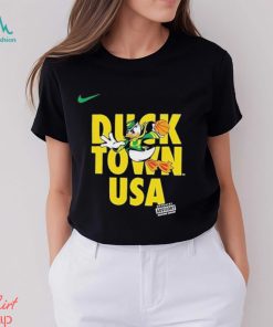 Oregon Ducks Basketball Nike Duck Town USA Shirt