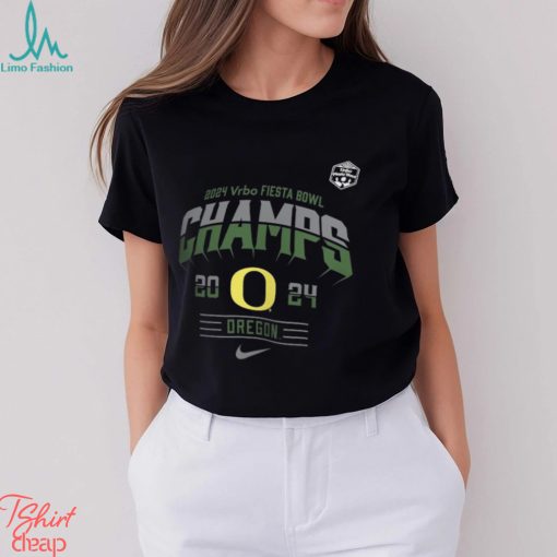 Oregon Ducks Nike 2024 Fiesta Bowl Champions Locker Room T Shirt
