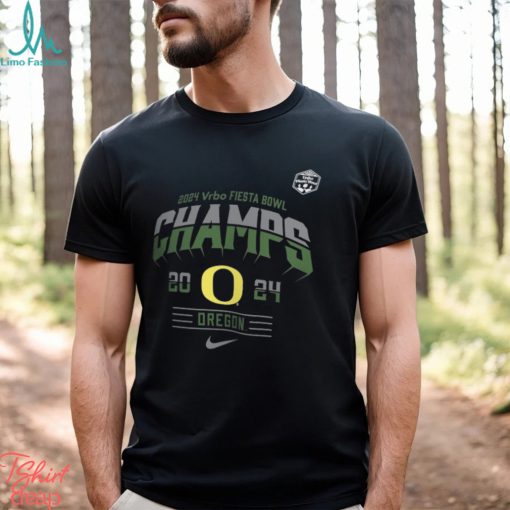 Oregon Ducks Nike 2024 Fiesta Bowl Champions Locker Room T Shirt