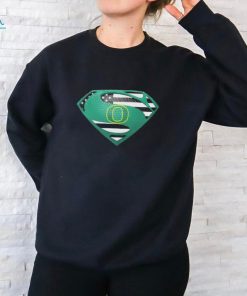 Oregon Ducks Superman logo shirt