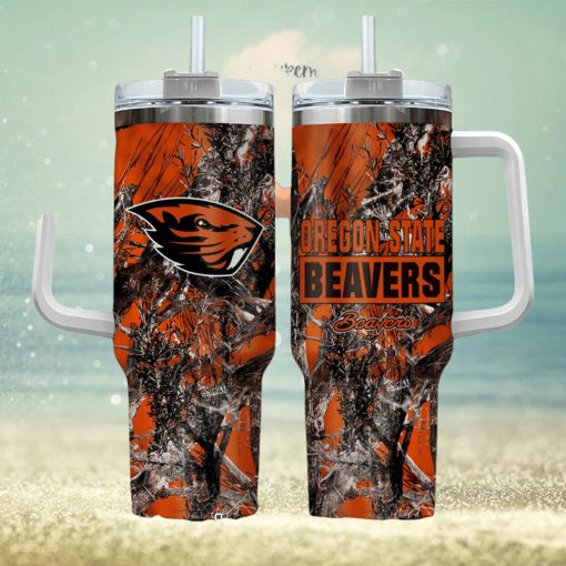 Oregon State Beavers Realtree Hunting 40oz Tumbler